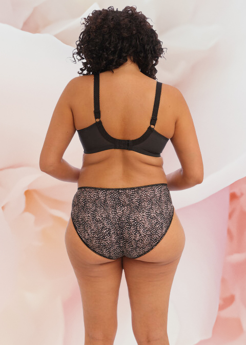 ELOMI Morgan - Soutien-Gorge Renfort latéral armatures Noir Ebony