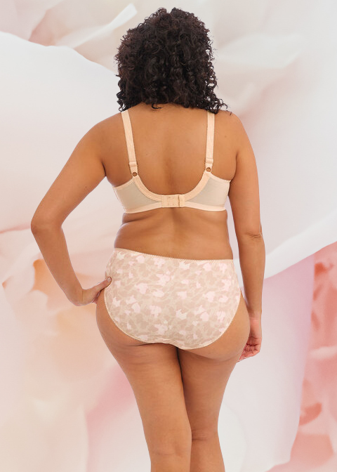 ELOMI Morgan - Soutien-Gorge Renfort latéral armatures Beige Amande Grillée