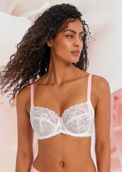 FREYA Offbeat - Soutien-Gorge Renfort latéral armatures Blanc Pur